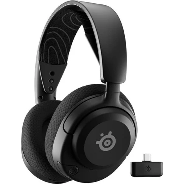Steelseries Arctis Nova 5 Wireless ve Bluetooth Kablosuz Oyuncu Kulaklığı - Siyah ürün görseli 1