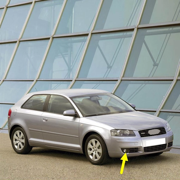 Audi A3 2004-2008 Ön Sağ Sis Farı Lambası 8P0941700A ürün görseli 1
