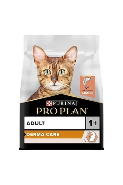 Pro Plan Derma Care Somonlu Yetişkin Kedi Maması 10kg ürün görseli 1