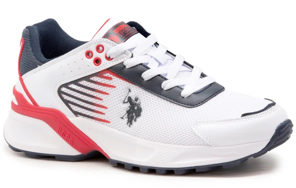 U.S. Polo Assn. 24Y Rıck Beyaz Erkek Ayakkabı Ayakkabı Spor ürün görseli 1