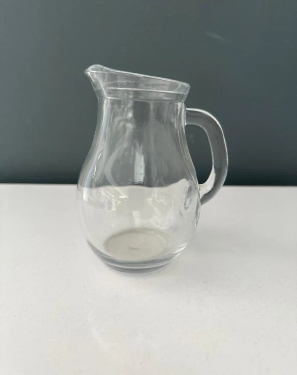 DECORİUM ÇOK AMAÇLI KULPLU MİNİ CAM SÜRAHİ  0,25ML ürün görseli 1