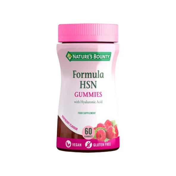 Nature's Bounty Formula Hsn Gummies With Hyaluronic Acid 60 Tablet ürün görseli 1
