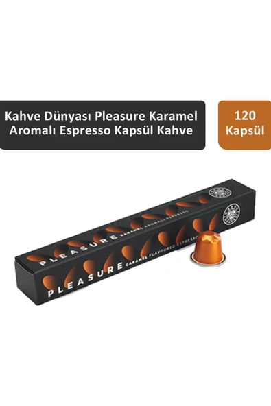 Kahve Dünyası Karamel Aromalı Kapsül Kahve 120 Kapsül ürün görseli 1
