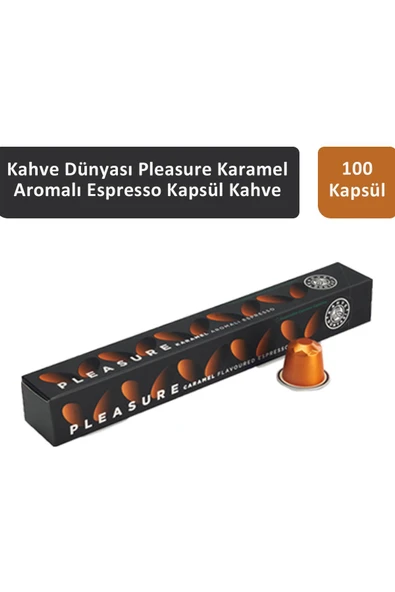 Kahve Dünyası Karamel Aromalı Kapsül Kahve 100 Kapsül ürün görseli 1
