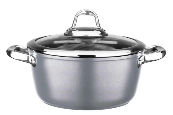 Leggno Mst2828dt20gr Master Tıtanıum Tencere Gri 20cm ürün görseli 1