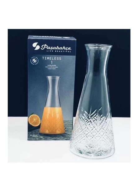 Paşabahçe 80402 Timeless Cam Sürahi-Karaf 940 cc - Resim 4