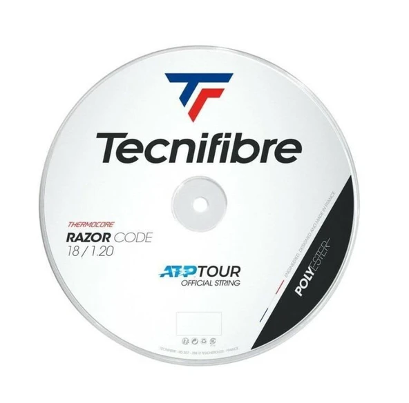 Tecnifibre Razor Code Karbon 1.20/18 200m Rulo Kordaj 04RRA120XC ürün görseli 1
