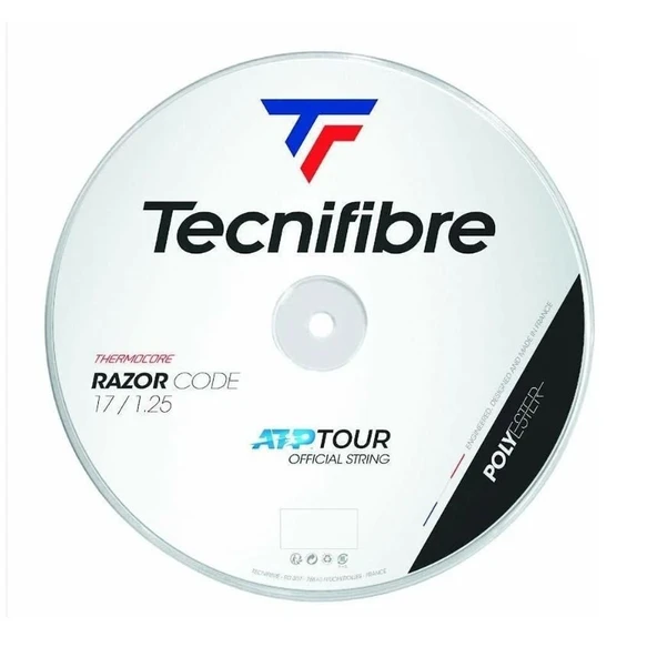 Tecnifibre Razor Code Karbon 1.25/17 200m Rulo Kordaj 04RRA125XC ürün görseli 1