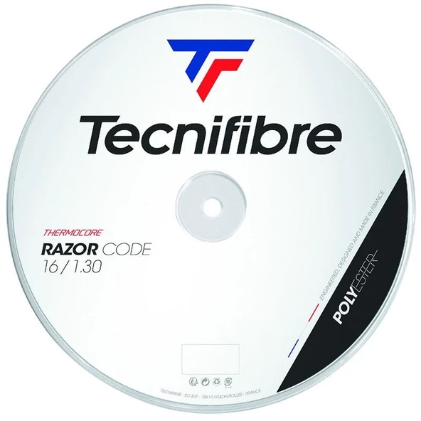 Tecnifibre Razor Code Beyaz 1.30/16 200m Rulo Kordaj 04RRA130XW ürün görseli 1