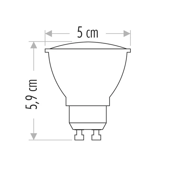 7W GU10 LED AMPUL - Resim 3