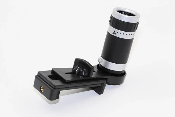 8x18 Zoom Teleskop Telefon Kamera Lensi Mini El Dürbünü ürün görseli 1