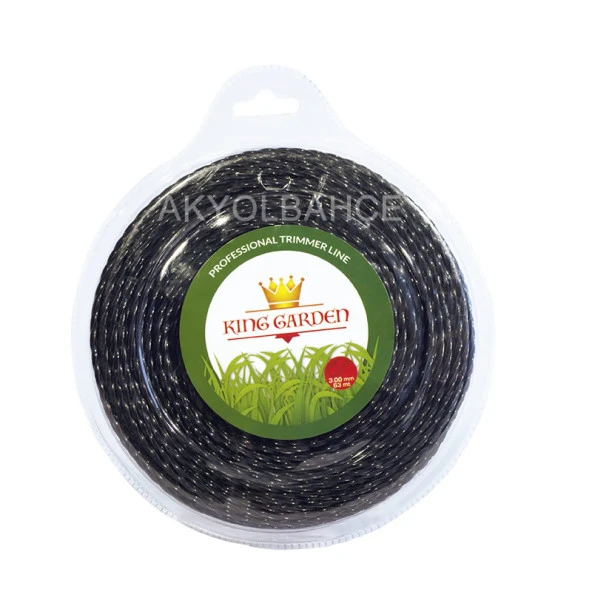 King Garden Tırpan Misinası Ot Çim Kesme İpi 3 MM - 63 M ürün görseli 1