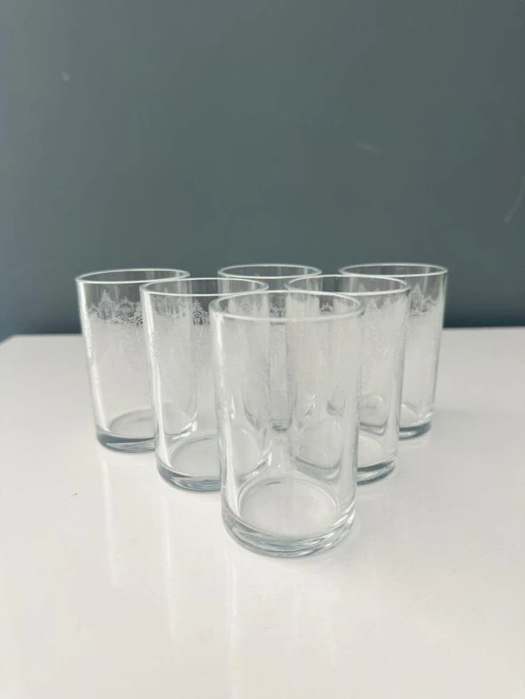 DECORİUM KAHVE YANI SU BARDAĞI KISA 6 PRÇ ELENOR M00360 ürün görseli 1