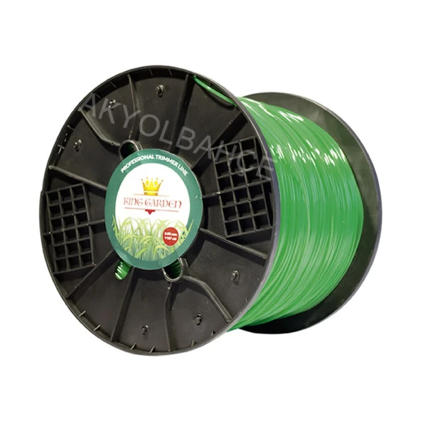 King Garden Tırpan Misinası Ot Çim Kesme İpi 3MM - 1107 M ürün görseli 1