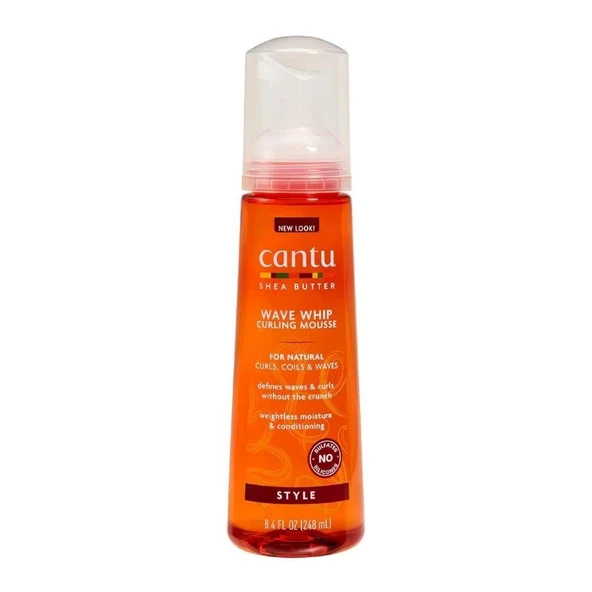 Cantu Shea Yağı Doğal Saçlar İçin Dalgalar ve Bukleler Oluşmasını Sağlayan Saç Köpüğü 248 mL ürün görseli 1