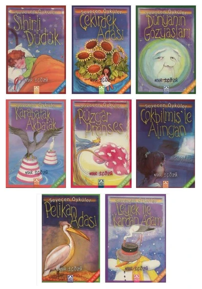 Nur İçözü 2. ve 3. Sınıf İçin Sevecen Öyküler Dizisi 8 Kitap ürün görseli 1