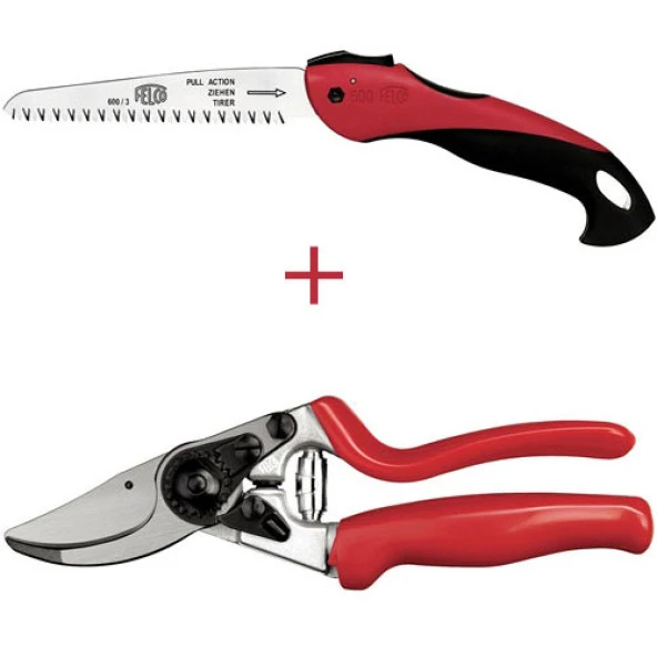Felco 7 + Felco 600 Profesyonel Budama Seti ürün görseli 1