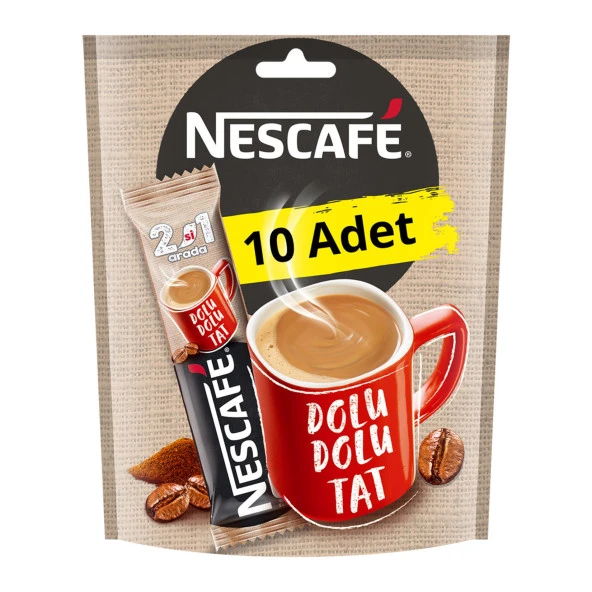 Nescafe 2'si 1 Arada Kahve 10 gr 20 Adet ürün görseli 1
