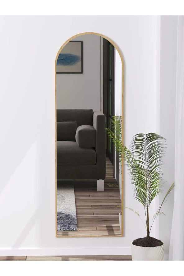 Nysamo 40x120 Cm Boy Ayna Antre Koridor Konsol Duvar Salon Banyo Wc Ofis Çocuk Yatak Odası Boy Aynası ürün görseli 1