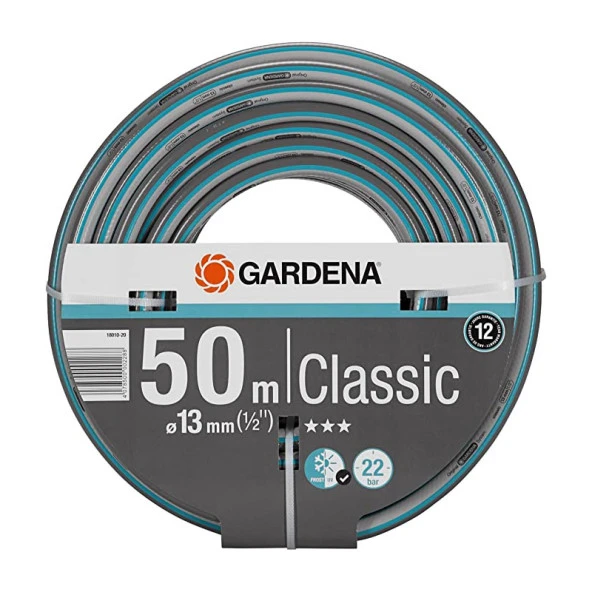 Gardena 18010 ½ 50MT Bahçe Sulama Hortumu ürün görseli 1