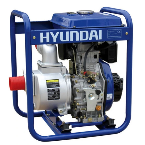 Hyundai Dhy80e Dizel Marşlı Su Motoru 3 İnç 80Mm ürün görseli 1