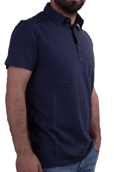 Twister Jeans 2214 Lacivert Polo Yaka Erkek T-Shirt ürün görseli 1