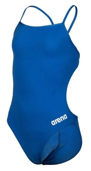 Arena Solid Kiz Çocuk Yüzücü Mayosu 004765720 - Resim 2