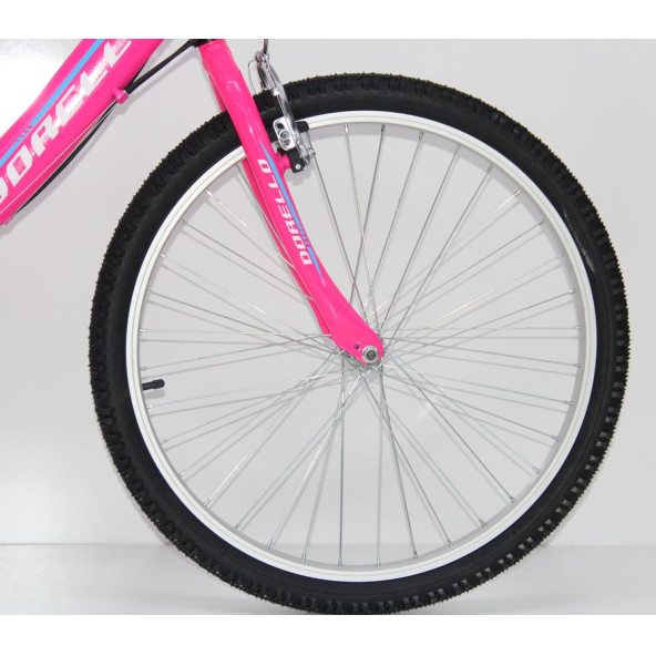 24 jant pembe Dorello bisiklet - Resim 4
