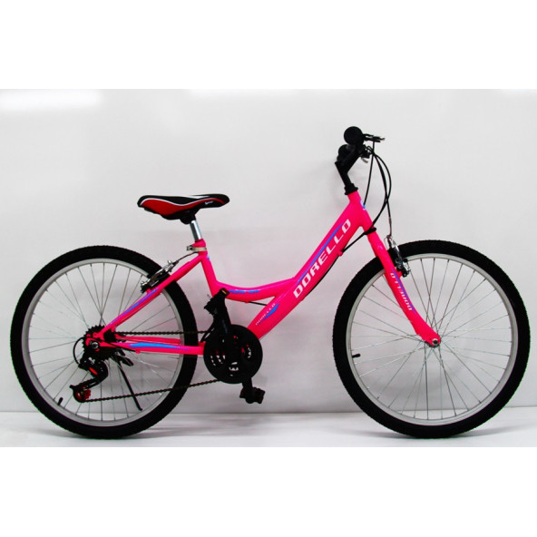 24 jant pembe Dorello bisiklet - Resim 5