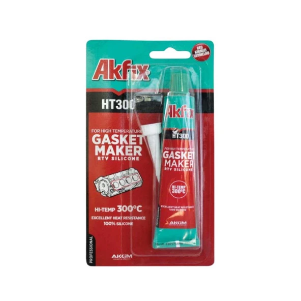 Akfix HT300 Yüksek Isı Silikonu 300° 50 gr ürün görseli 1