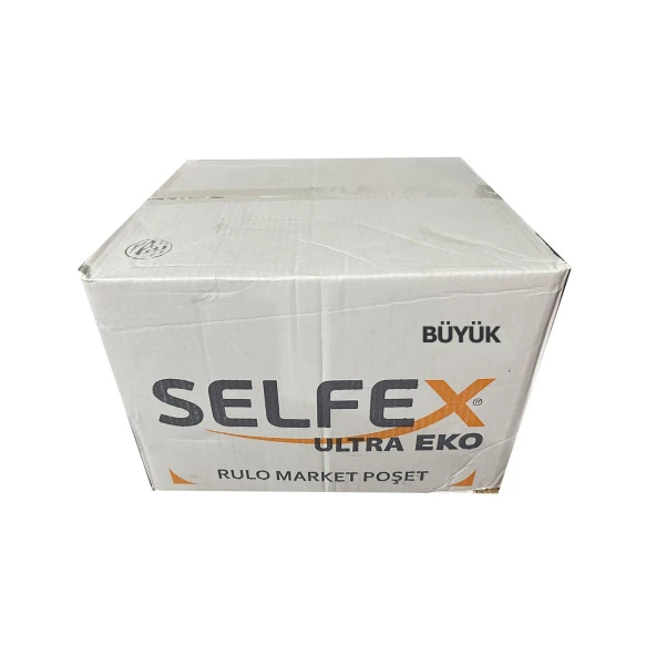 Selfex Şeffaf Market Poşet Torba - Hışır Atlet Poşet - Büyük Boy - 200 Adetlik 20 Rulo / Koli ürün görseli 1