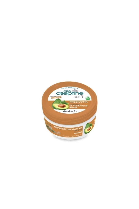 Cire Aseptine Soft Prebiyotik Avokado Krem 300 ml ürün görseli 1
