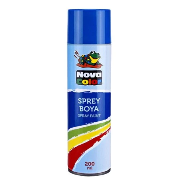 Nova Color Sprey Boya Mavi 200 ml ürün görseli 1