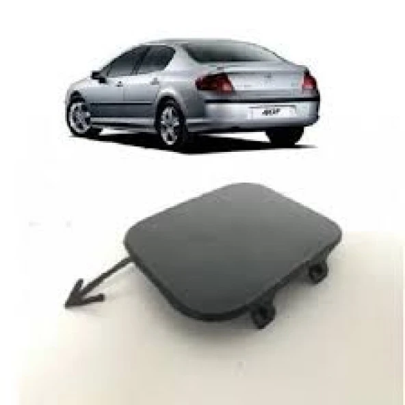 Arka Tampon Çeki Demir Kapağı Peugeot 407 7414.FT ürün görseli 1