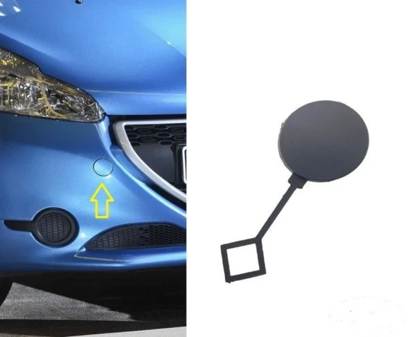 Ön Tampon Çeki Demir Kapak Peugeot 208 2012-2015 1607397980 ürün görseli 1