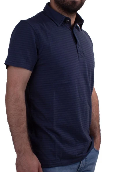 Twister Jeans 2214CN Lacivert Polo Yaka Erkek T-Shirt ürün görseli 1