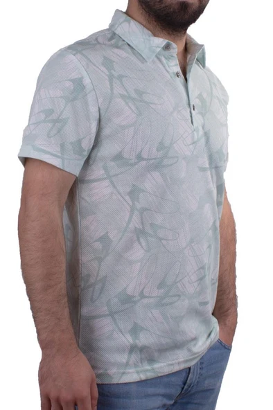 Twister Jeans 2278CN Yeşil Polo Yaka Erkek T-Shirt ürün görseli 1