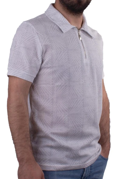 Twister Jeans 2276CN Gri Polo Yaka Erkek T-Shirt ürün görseli 1