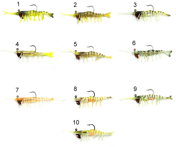 Captain 3049 Magic Shrimp 3D Silikon Karides 76mm 5.5gr Suni Yem ürün görseli 1
