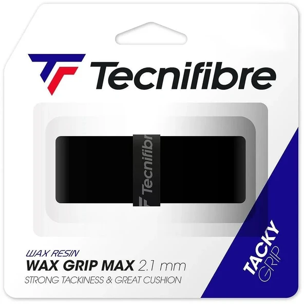 Tecnifibre Wax Grip Max 2.1 mm Siyah Ana Grip 51ATPWAMBK ürün görseli 1