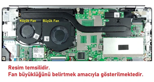 Lenovo ThinkBook 13s-IML Notebook Fan  Ver.1 (Büyük Fan) ürün görseli 1