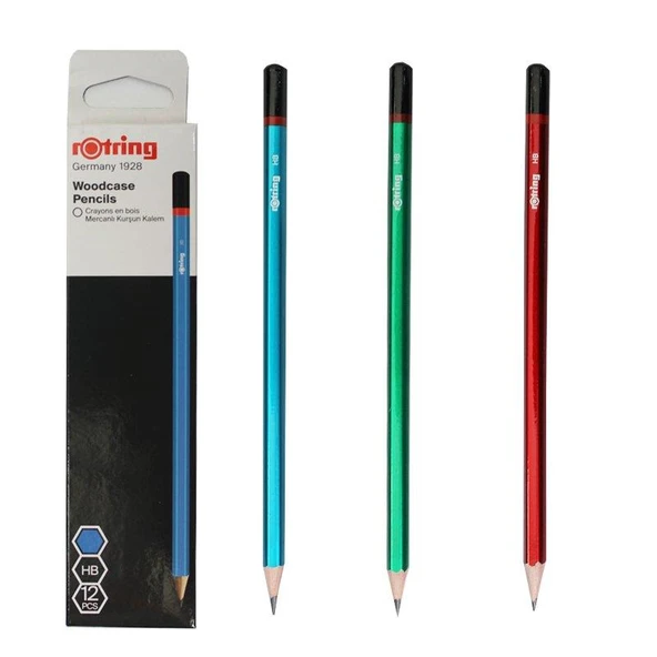 ROTRING KURSUN KALEM MERCANLI 12 LI ürün görseli 1