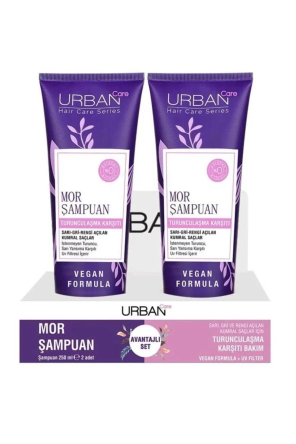 Urban Care Turunculaşma Karşıtı Mor Şampuan 2 X 250 Ml ürün görseli 1