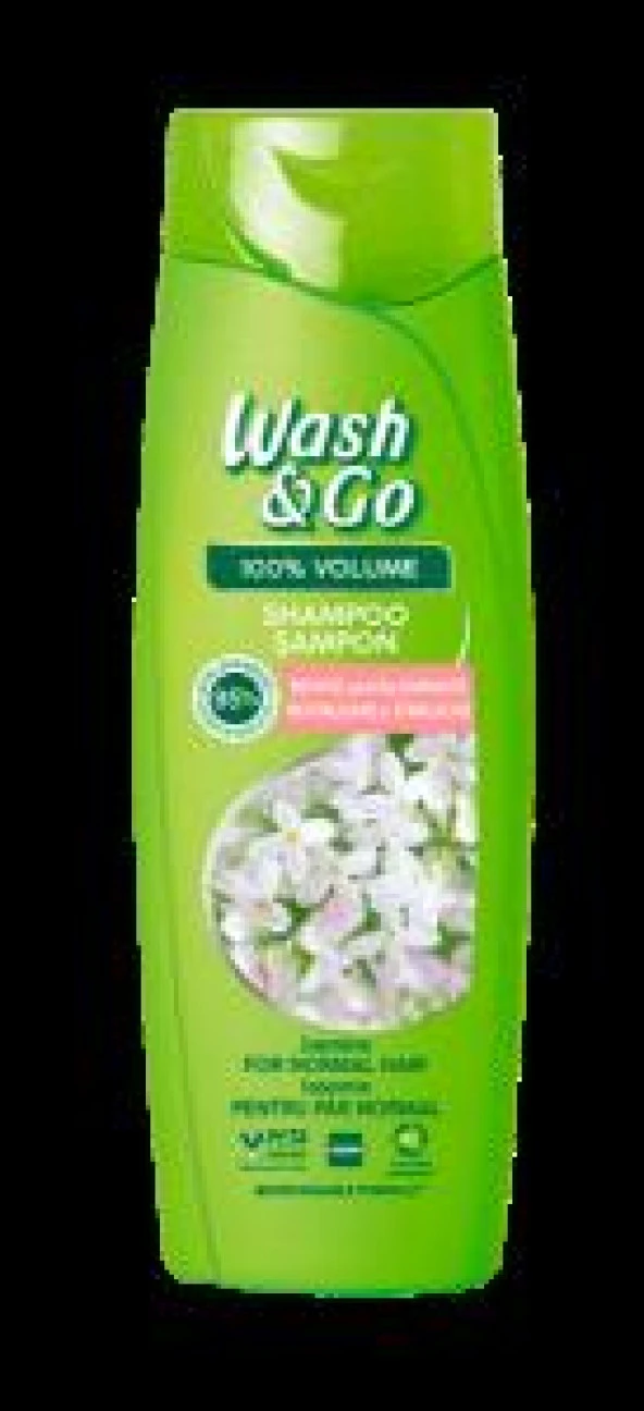 Wash & Go Yasemin Özlü Normal Saçlar İçin Şampuan 360 ml ürün görseli 1