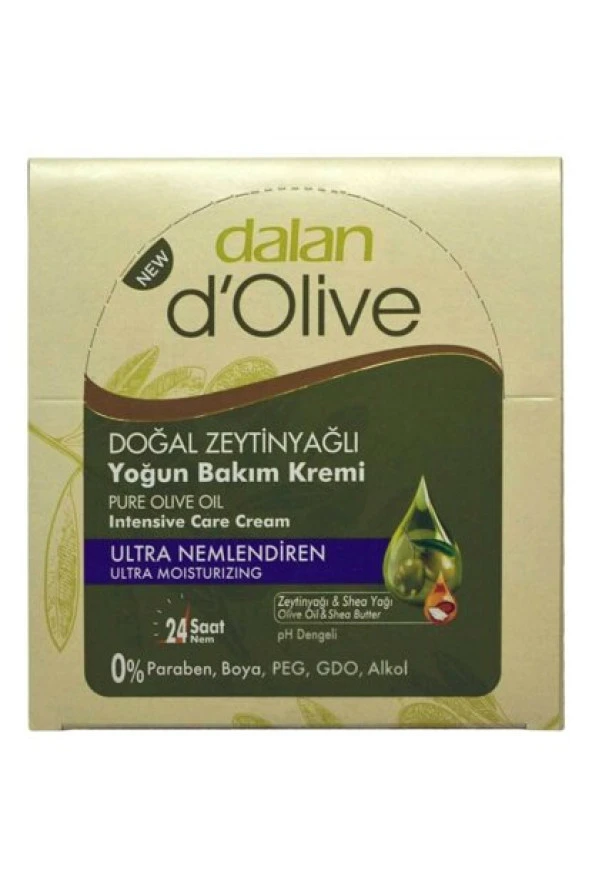 Dalan D'olive Dogal Zeytinyağlı Bakım Kremi12x20ml ürün görseli 1