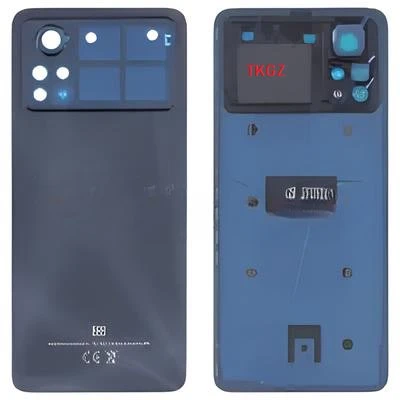 Xiaomi POCO X4 PRO - 5G- Arka Kapak Batarya Kapağı - CAM -SİYAH ürün görseli 1