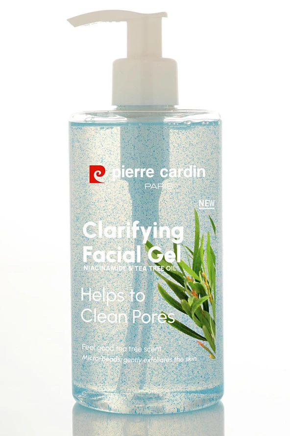 18469- Pierre Cardin Clarifying Facial Cleanser with Niacinamide & Tea Tree Oil-Köpük Jel 350 ml ürün görseli 1