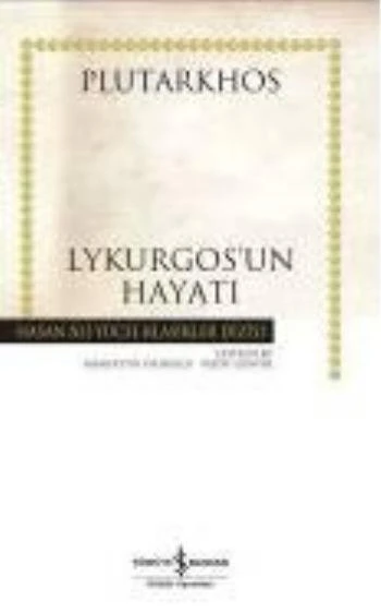 Lykurgos'Un Hayatı (K.Kapak) PLUTARKHOS ürün görseli 1