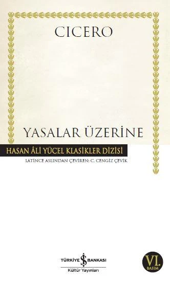 Yasalar Üzerine (K.Kapak) CICERO ürün görseli 1