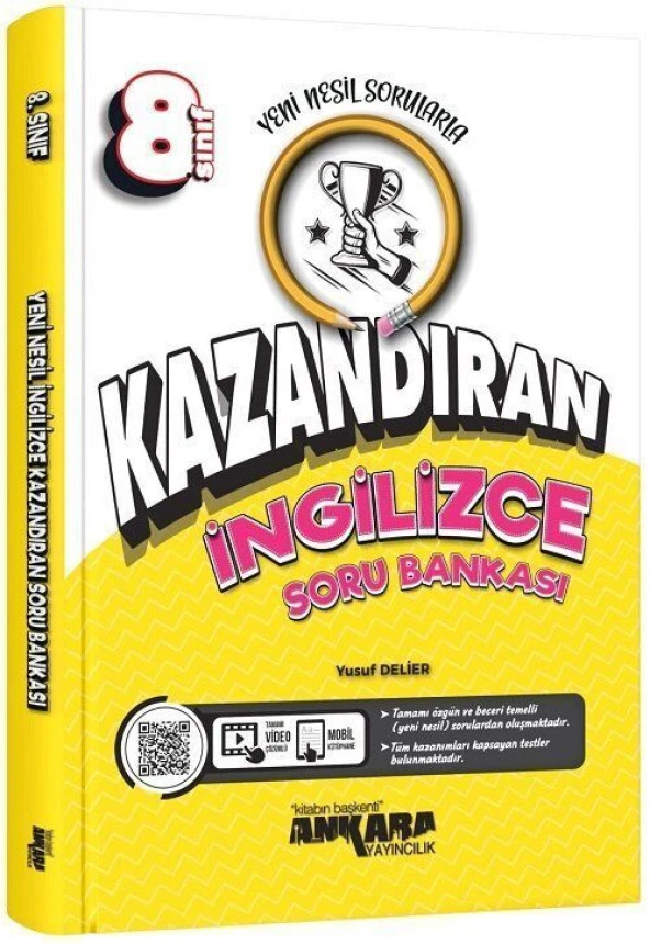 Ankara Yayıncılık 8. Sınıf İngilizce Kazandıran Soru Bankası ürün görseli 1